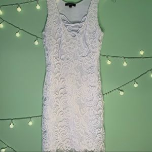 Charlotte Russe Bodycon White Dress